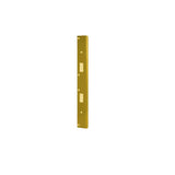 Don-Jo - AST-21342-BP - Double Hole Security Strike - 4 Centered Locksets with 13 Gauge Steel - 18 Height and 1-3/4 Width - BP (Bright Brass Plated Clear Coated Finish-632)