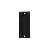 Don-Jo - BD18-622 - Flush Cup Pull 7 Length and 2.485 Width - 622 (Flat Black Coated)