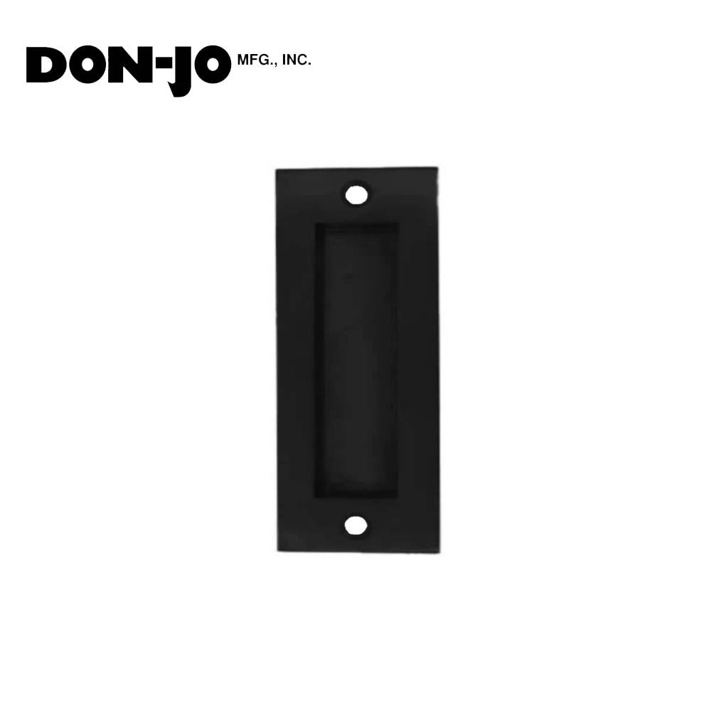 Don-Jo - BD18-622 - Flush Cup Pull 7 Length and 2.485 Width - 622 (Flat Black Coated)