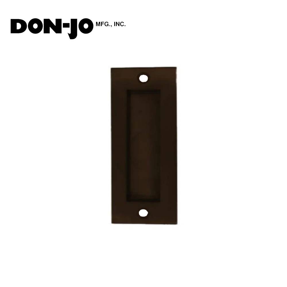 Don-Jo - BD18-DU - Flush Cup Pull 7 Length and 2.485 Width - DU (Duronodic Brown Coated)