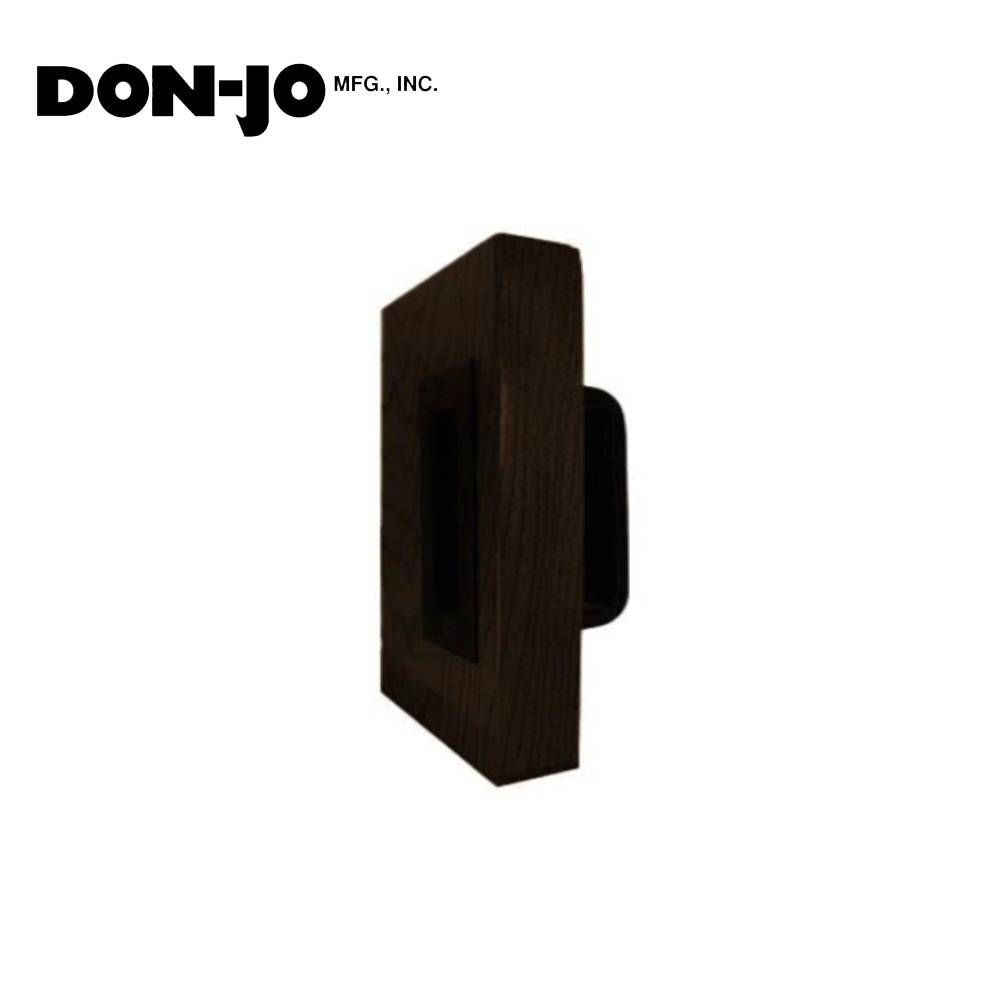 Don-Jo - BD1830-DU - Barn Door Flat Pull 3/8 Width and 6 CTC - DU (Duronodic Brown Coated)