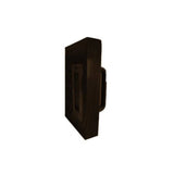 Don-Jo - BD1837-DU - Barn Door Half Round Pull 6.45 Length and .45 Width - DU (Duronodic Brown Coated)