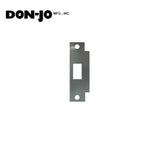 Don-Jo - BFD-2-630 - Deadbolt ANSI Strike for Hollow Metal Frame with 13 Gauge Steel 4-7/8 Height and 1-1/4 Width - 630 (Satin Stainless Steel Finish)