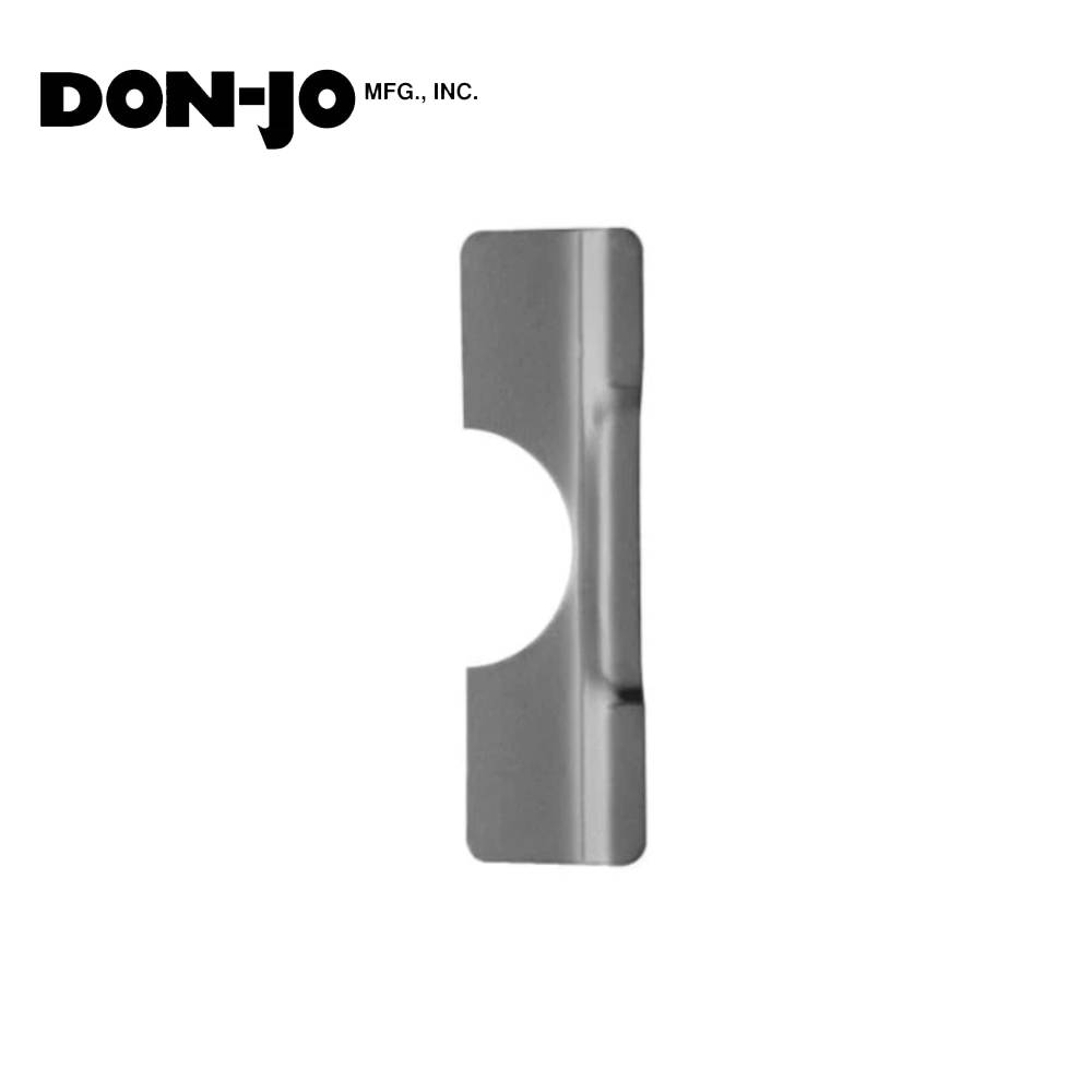 Don-Jo - BLP-110-630 - Latch Protector 12 Gauge Stainless Steel 10 Length and 3-1/4 Width - 630 (Satin Stainless Steel Finish)