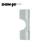 Don-Jo - BLP-210-SL - Latch Protector for Outswinging Doors 12 Gauge Steel 10 Length and 3-1/4 Width - SL (Aluminum Painted Finish-689)