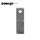 Don-Jo - CFC70-628 - Push Plate 15 Length and 3-1/2 Width - 628 (Satin Aluminum Clear Anodized Finish)