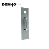 Don-Jo - CFC7015-630 - Pull Plate with 3-1/2 Width and 15 Length - 6 CTC - 630 (Satin Stainless Steel Finish)