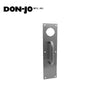 Don-Jo - CFK7015-628 - Pull Plate with Holes - 628 (Satin Aluminum Clear Anodized Finish)