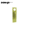 Don-Jo - CFK7115-605 - Pull Plate - 605 (Bright Brass Finish)