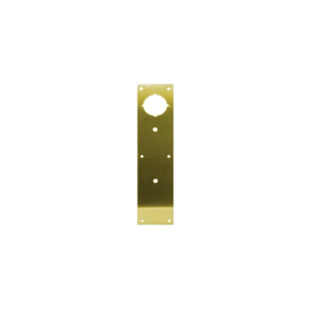 Don-Jo - CFL70-605 - Push Plate - 605 (Bright Brass Finish)