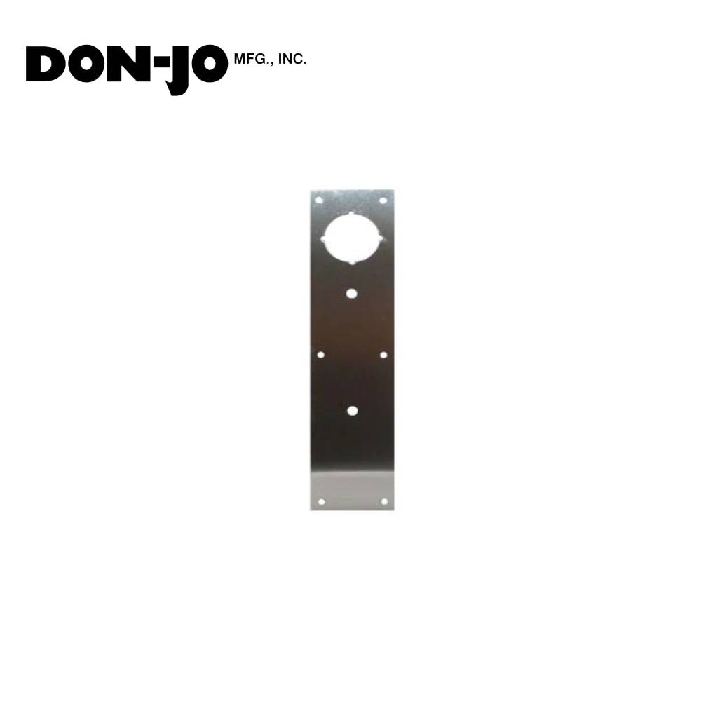 Don-Jo - CFL70-628 - Push Plate - 628 (Satin Aluminum Clear Anodized Finish)