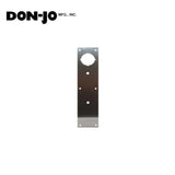 Don-Jo - CFL70-628 - Push Plate - 628 (Satin Aluminum Clear Anodized Finish)