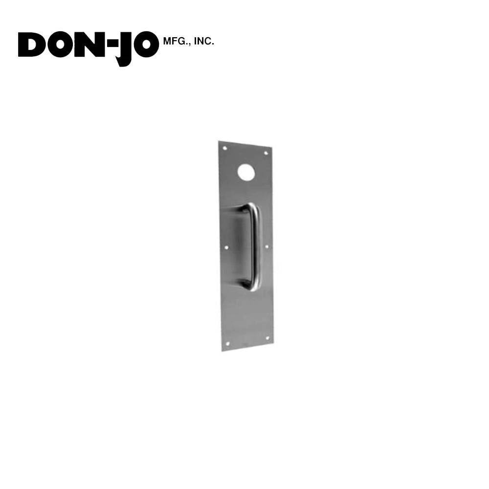 Don-Jo - CFL7015-628 - Pull Plate - 628 (Satin Aluminum Clear Anodized Finish)