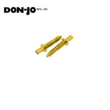 Don-Jo - CHP-100-BP - Hinge Pin for Window Bolt - BP (Bright Brass Plated Clear Coated Finish-632)