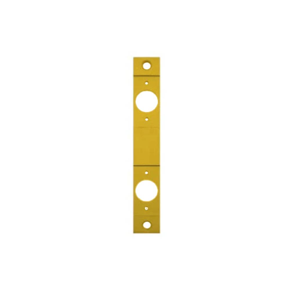 Don-Jo - CV-8624-BP - Conversion Plate 8 Length and 1-1/4 Width - BP (Bright Brass Plated Clear Coated Finish-632)