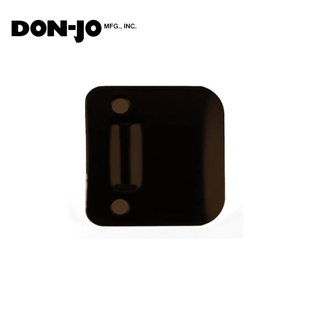 Don-Jo - D9103-DU - Extended Lip Dimple Strike 18 Gauge Steel 2-1/4 Height and 3 Width - DU (Duronodic Brown Coated)