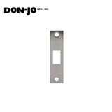 Don-Jo - DBS-1478-626 - Deadbolt Strike 13 Gauge Steel 4-7/8 Height and 1-1/4 Width - 626 (Satin Chromium Plated)