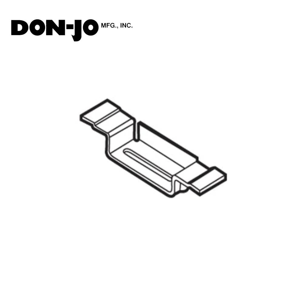 Don-Jo - DCB-270 - Hinge Reinforcement with Dust Cover for 25 Gauge Steel - Raw Steel