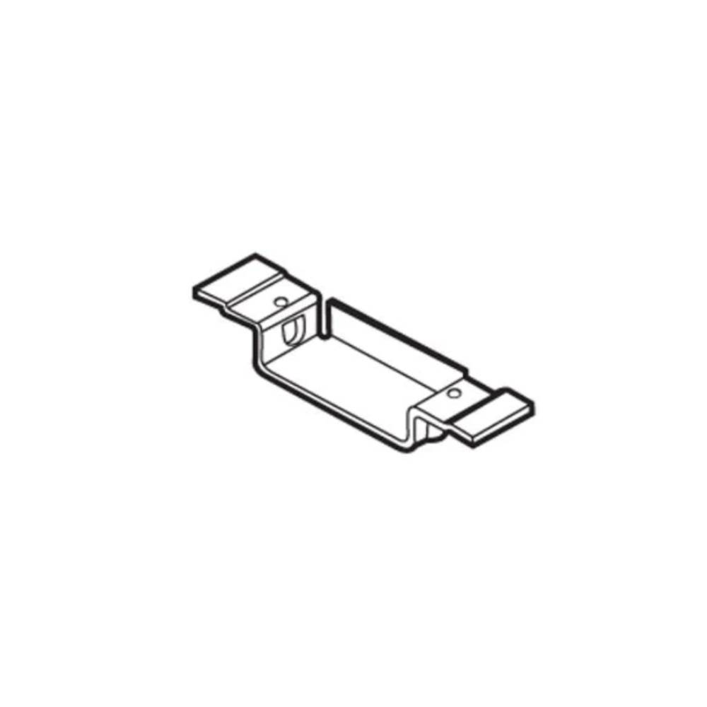 Don-Jo - DCB-340 - Strike Reinforcement with Dust Cover for 16 Gauge Steel - Raw Steel