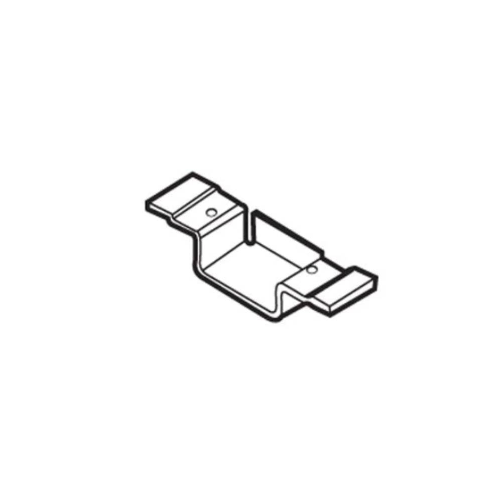 Don-Jo - DCB-350 - Strike Reinforcement with Dust Cover for 16 Gauge Steel - Raw Steel