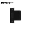 Don-Jo - DEST-103-622 - Extended Lip Dimple ASA Strike 18 Gauge Steel 4-7/8 Height and 3 Width - 622 (Flat Black Coated)