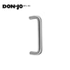 Don-Jo - DJ-14-630 - Offset Door Pull - 3/4 Diameter and 5-1/2 CTC - 630 (Satin Stainless Steel Finish)