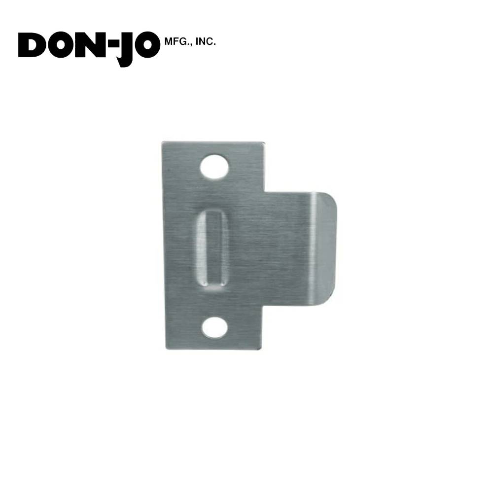 Don-Jo - DT9102-630 - Extended Lip Dimple T-Strike 2-3/4 Height and 2 Width - 630 (Satin Stainless Steel Finish)