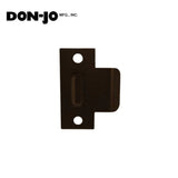 Don-Jo - DT9102-DU - Extended Lip Dimple T-Strike 2-3/4 Height and 2 Width - DU (Duronodic Brown Coated)