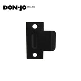 Don-Jo - DT9103-622 - Extended Lip Dimple T-Strike 2-3/4 Height and 3 Width - 622 (Flat Black Coated)