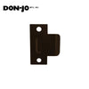 Don-Jo - DT9103-DU - Extended Lip Dimple T-Strike 2-3/4 Height and 3 Width - DU (Duronodic Brown Coated)