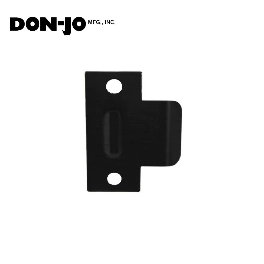 Don-Jo - DT9125-622 - Extended Lip Dimple T-Strike 2-3/4 Height and 2-1/2 Width - 622 (Flat Black Coated)