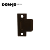 Don-Jo - DT9175-DU - Extended Lip Dimple T-Strike 2-3/4 Height and 1-3/4 Width - DU (Duronodic Brown Coated)