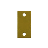 Don-Jo - EF-160-BP - Latch Filler Plate 2-1/4 Length and 1 Width - BP (Bright Brass Plated Clear Coated Finish-632)