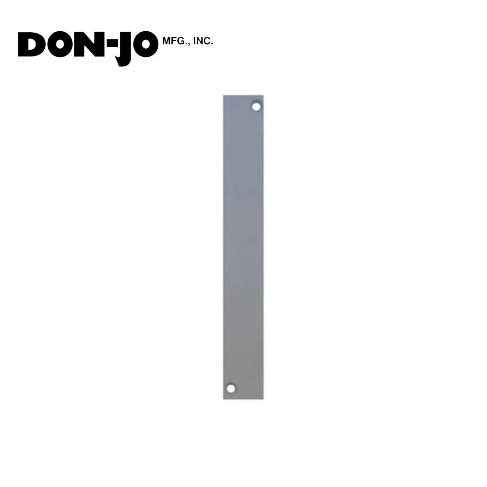 Don-Jo - EF-634-CP - Flush Bolt Cut Out Filler Plate 6.75 Length and 1 Width - CP (Bright Chrome Finish)