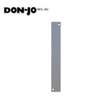 Don-Jo - EF-634-CP - Flush Bolt Cut Out Filler Plate 6.75 Length and 1 Width - CP (Bright Chrome Finish)