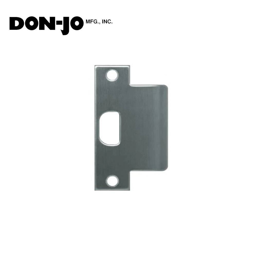 Don-Jo - EST-102-630 - Extended Lip ANSI Strike 13 Gauge Steel 4-7/8 Height and 2 Width - 630 (Satin Stainless Steel Finish)