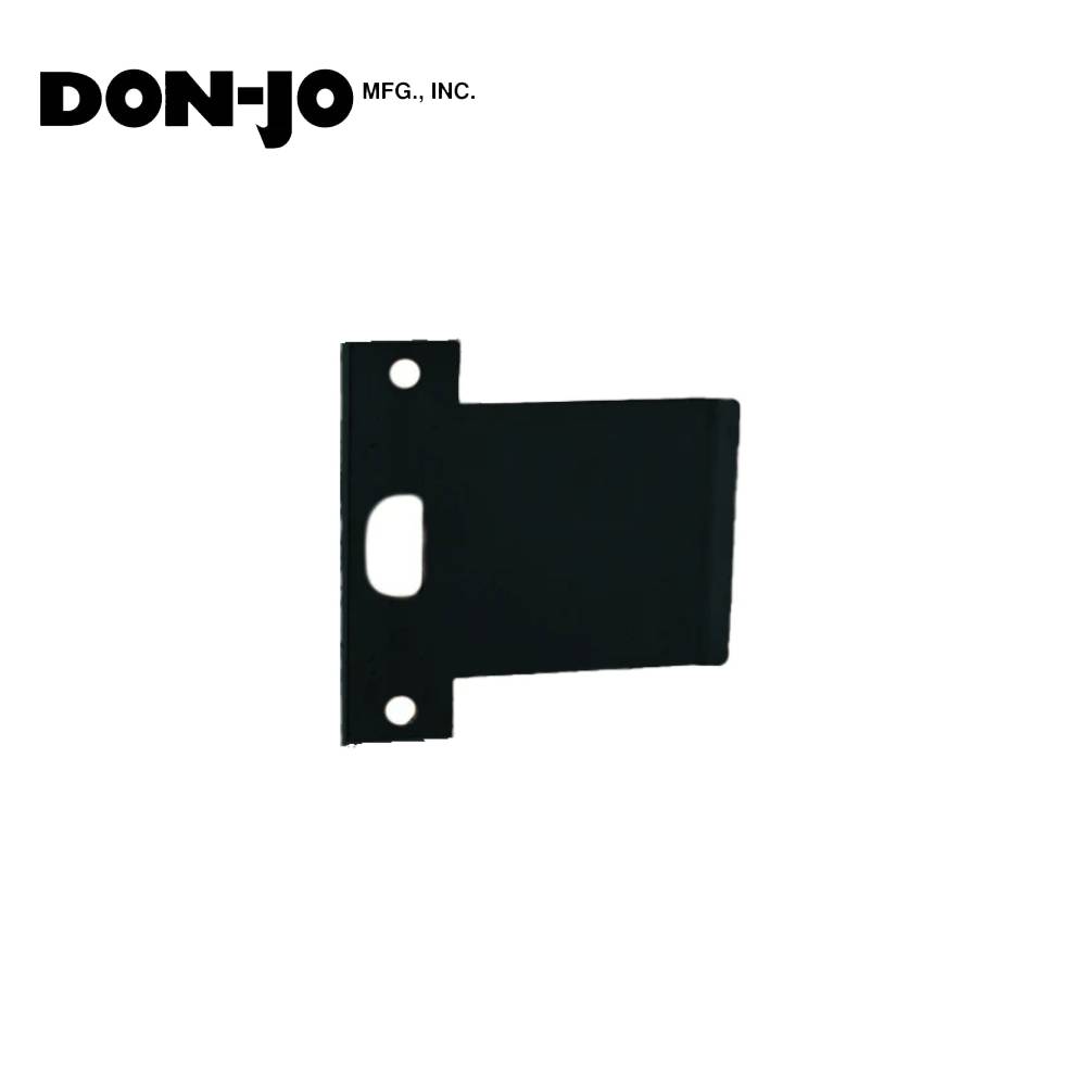 Don-Jo - EST-104-622 - Extended Lip ANSI Strike - 622 (Flat Black Coated)