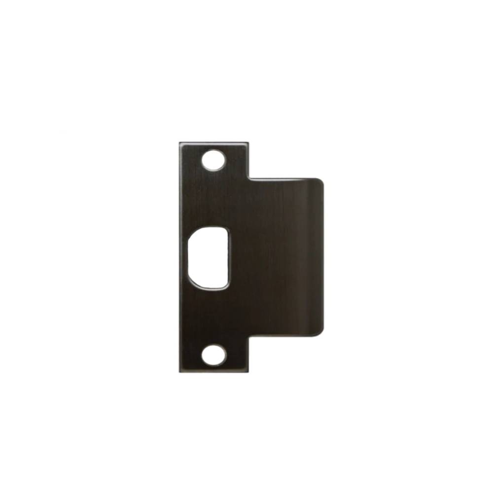 Don-Jo - EST-115-622 - Extended Lip ANSI Strike 4-7/8 Height and 1-1/2 Width - 622 (Flat Black Coated)