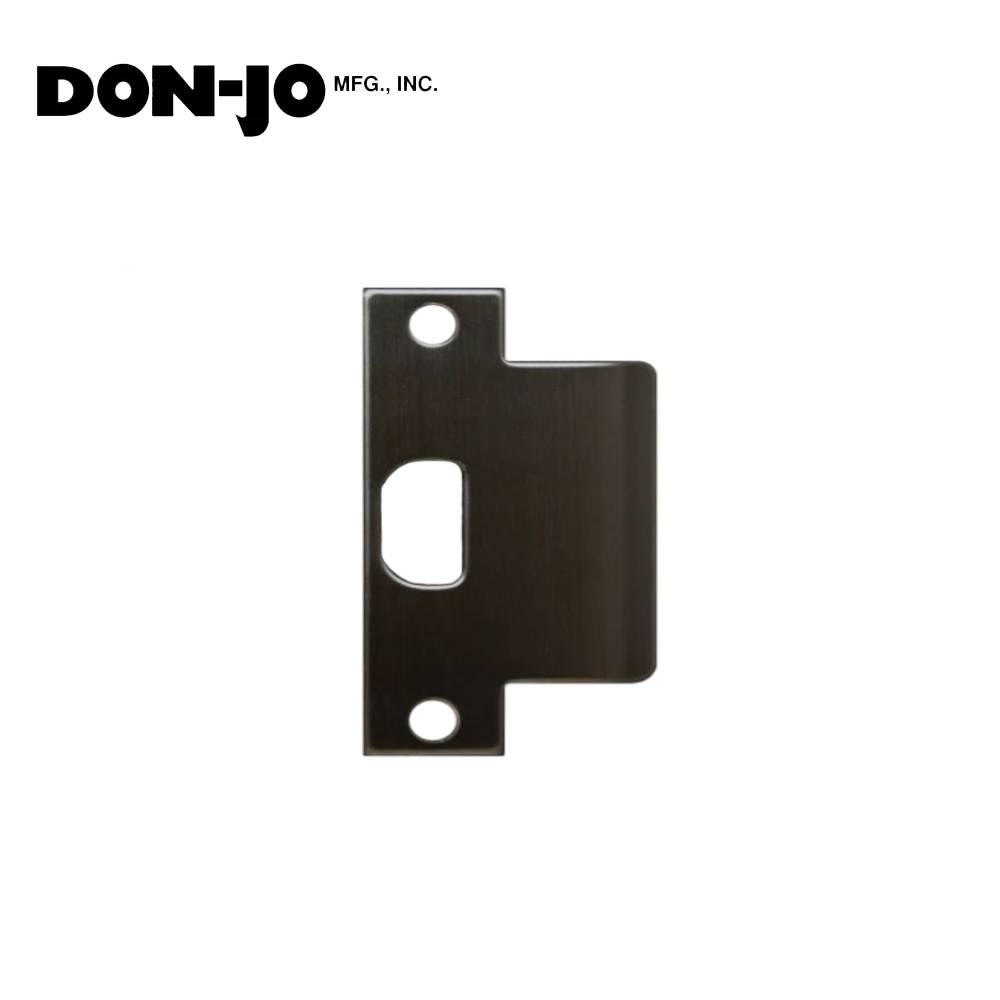 Don-Jo - EST-115-622 - Extended Lip ANSI Strike 4-7/8 Height and 1-1/2 Width - 622 (Flat Black Coated)