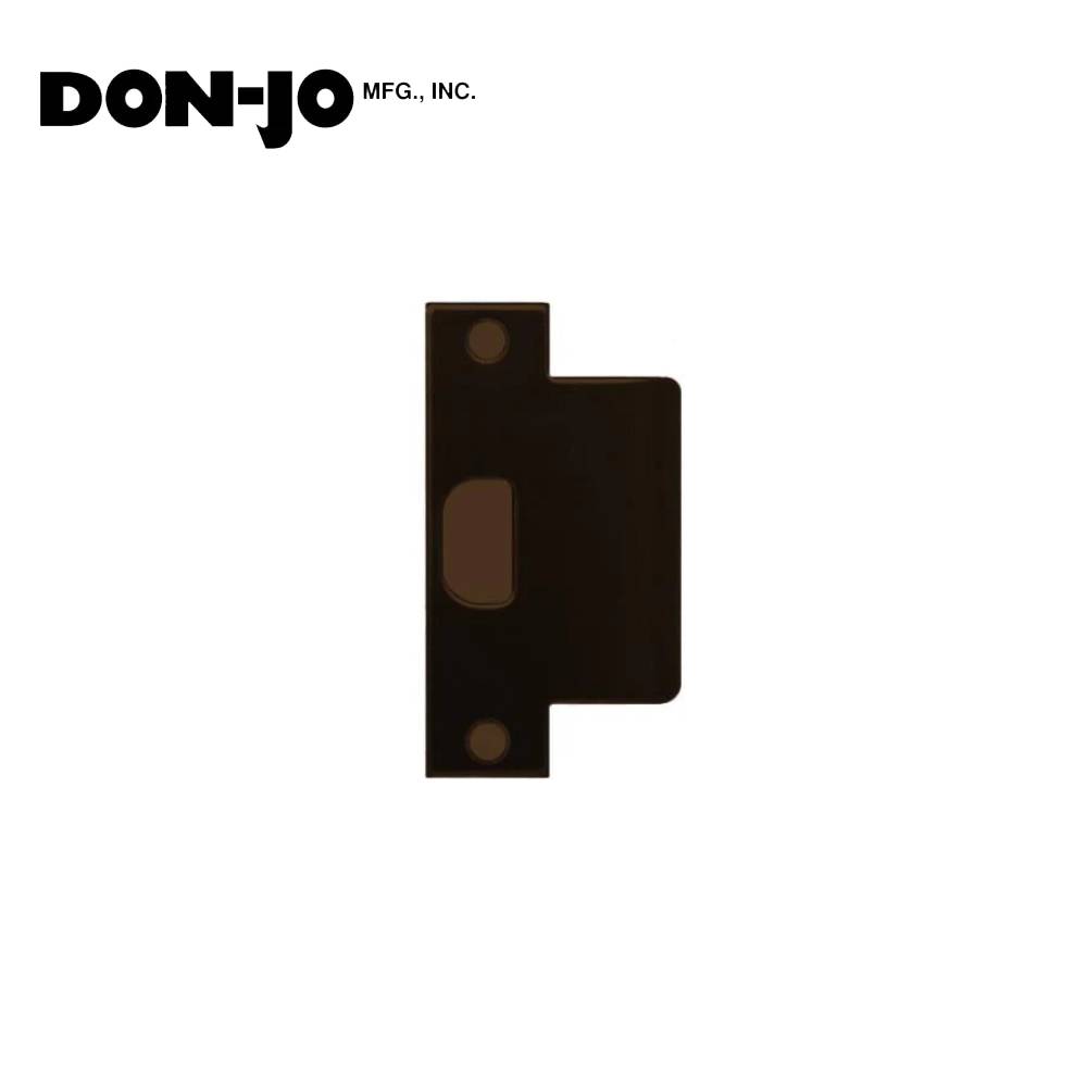 Don-Jo - EST-115-DU - Extended Lip ASA Strike - DU (Duronodic Brown Coated)