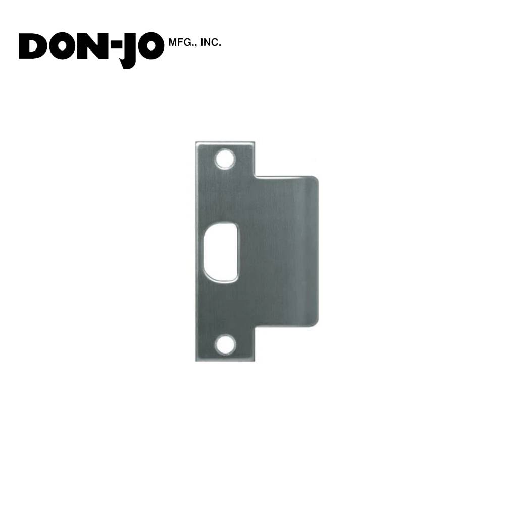 Don-Jo - EST-125-630 - Extended Lip ASA Strike - 630 (Satin Stainless Steel Finish)