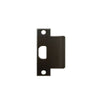 Don-Jo - EST-158-622 - Extended Lip ANSI Strike 4-7/8 Height and 1-5/8 Width - 622 (Flat Black Coated)