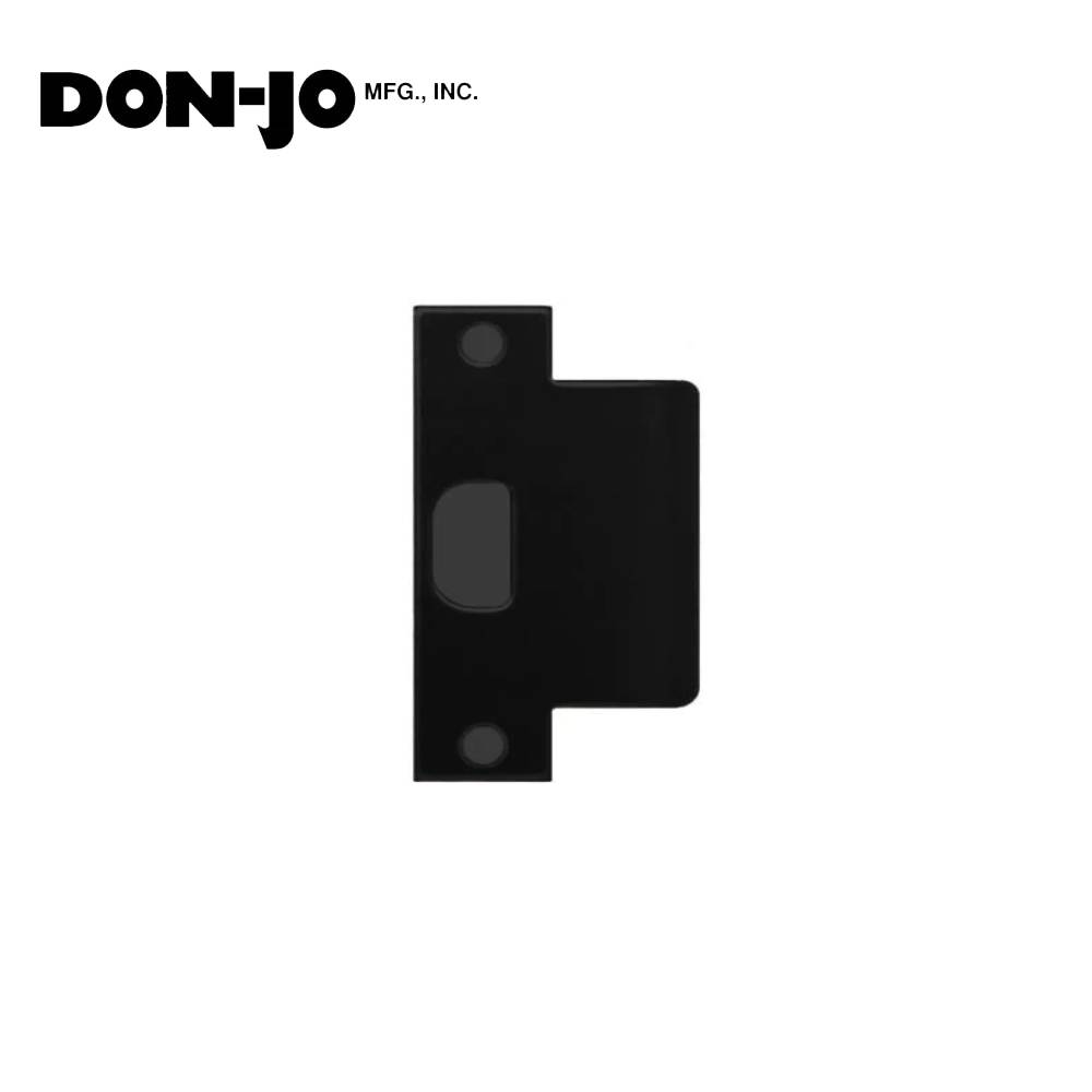 Don-Jo - EST-175-622 - Extended Lip ASA Strike - 622 (Flat Black Coated)