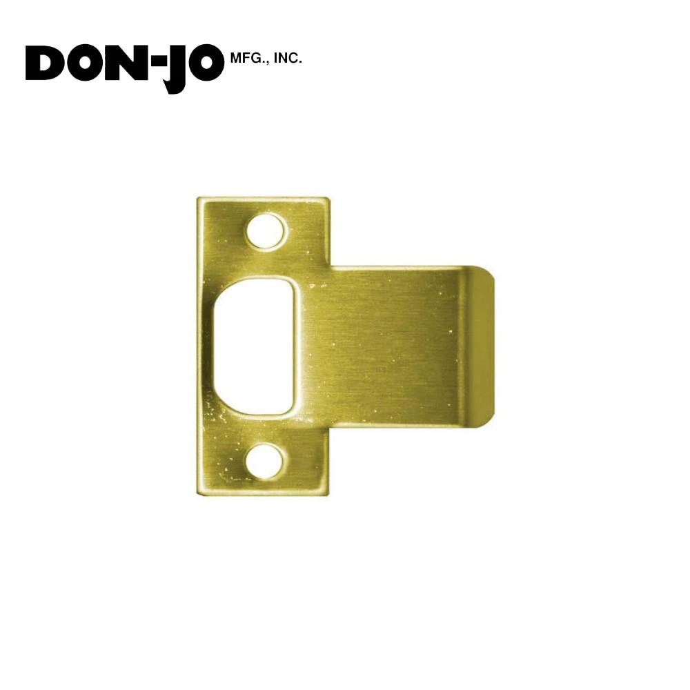 Don-Jo - ETS-102-605 - Extended Lip T-Strike - 605 (Bright Brass Finish)