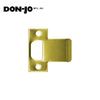 Don-Jo - ETS-103-605 - Extended Lip T-Strike - 605 (Bright Brass Finish)