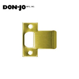 Don-Jo - ETS-115-605 - Extended Lip T-Strike - 605 (Bright Brass Finish)