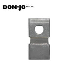 Don-Jo - FBG-1-D - Flush Bolt Guide 11 Gauge Steel 2-1/2 Length and 7/8 Width