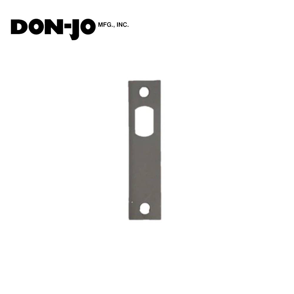 Don-Jo - FBR-A - Flush Bolt Conversion Plate 16 Gauge Steel 3-7/8 Length and 1 Width