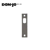 Don-Jo - FBR-A - Flush Bolt Conversion Plate 16 Gauge Steel 3-7/8 Length and 1 Width