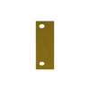 Don-Jo - FF-45-BP - Frame Hinge Filler Plate 4-1/2 Length and 1-5/8 Width - BP (Bright Brass Plated Clear Coated Finish-632)